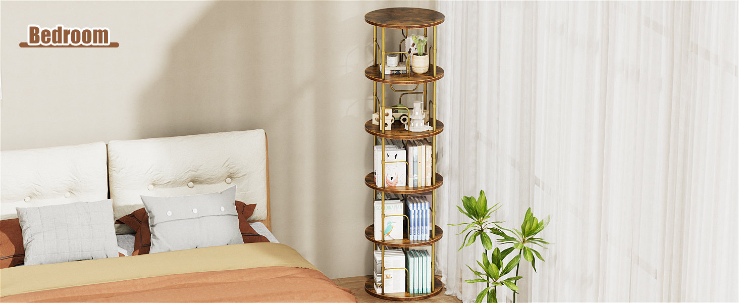 rotating bookcase