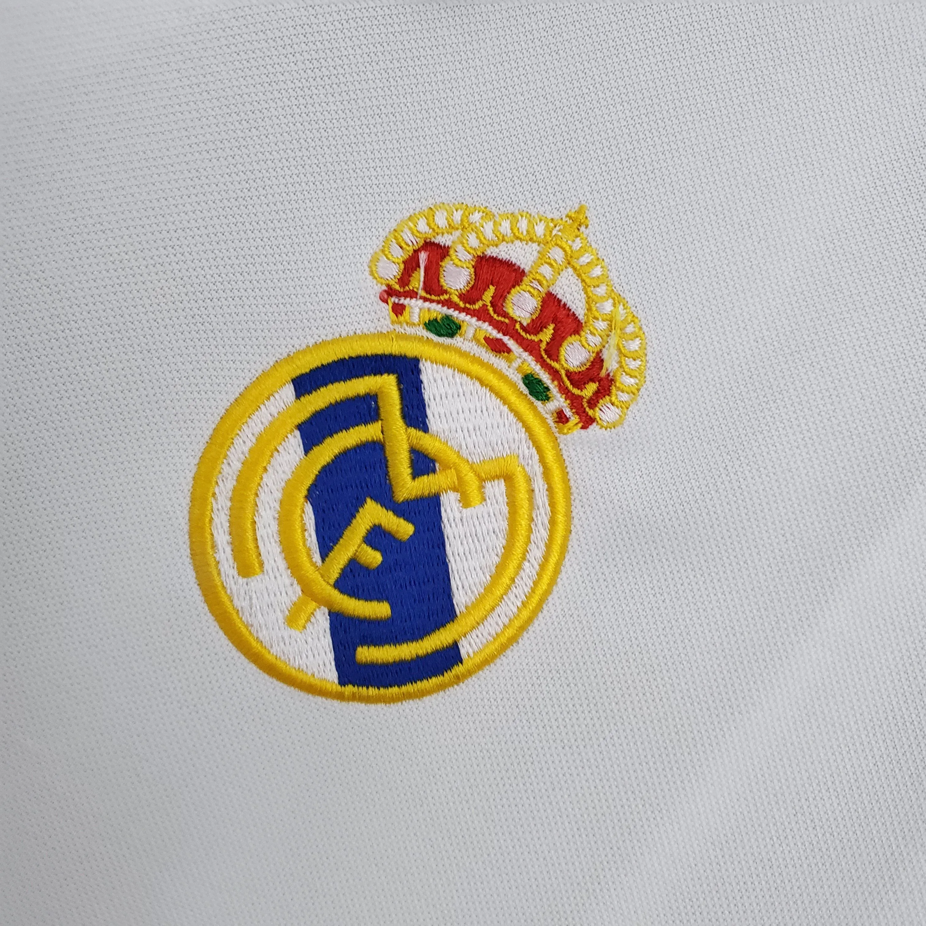 02-03 Real Madrid home soccer jersey-Retro version: Ajax 24-25 Home Stadium Jersey - Fans Version mysite: Adidas luxuryfootballshirts.com: https://www.luxuryfootballshirts.com/