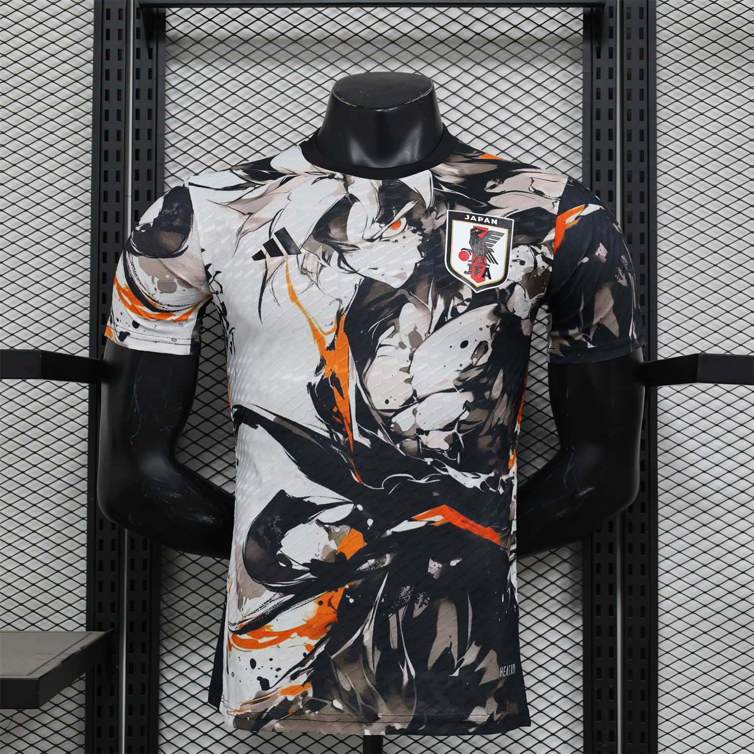 UltraTrikot-Japan 25-26 Black & White Son Goku Special Edition Jersey - Player Version
