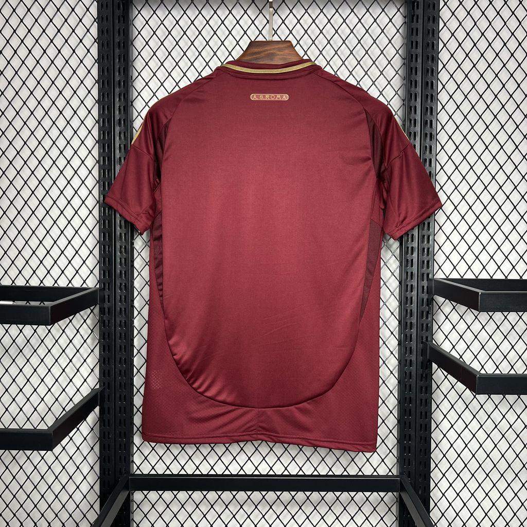 JerseysGala.com | AS Roma 24-25 Home Stadium Jersey - Fans Version -Customize Name, Number and Patch | Worldwide Shipping