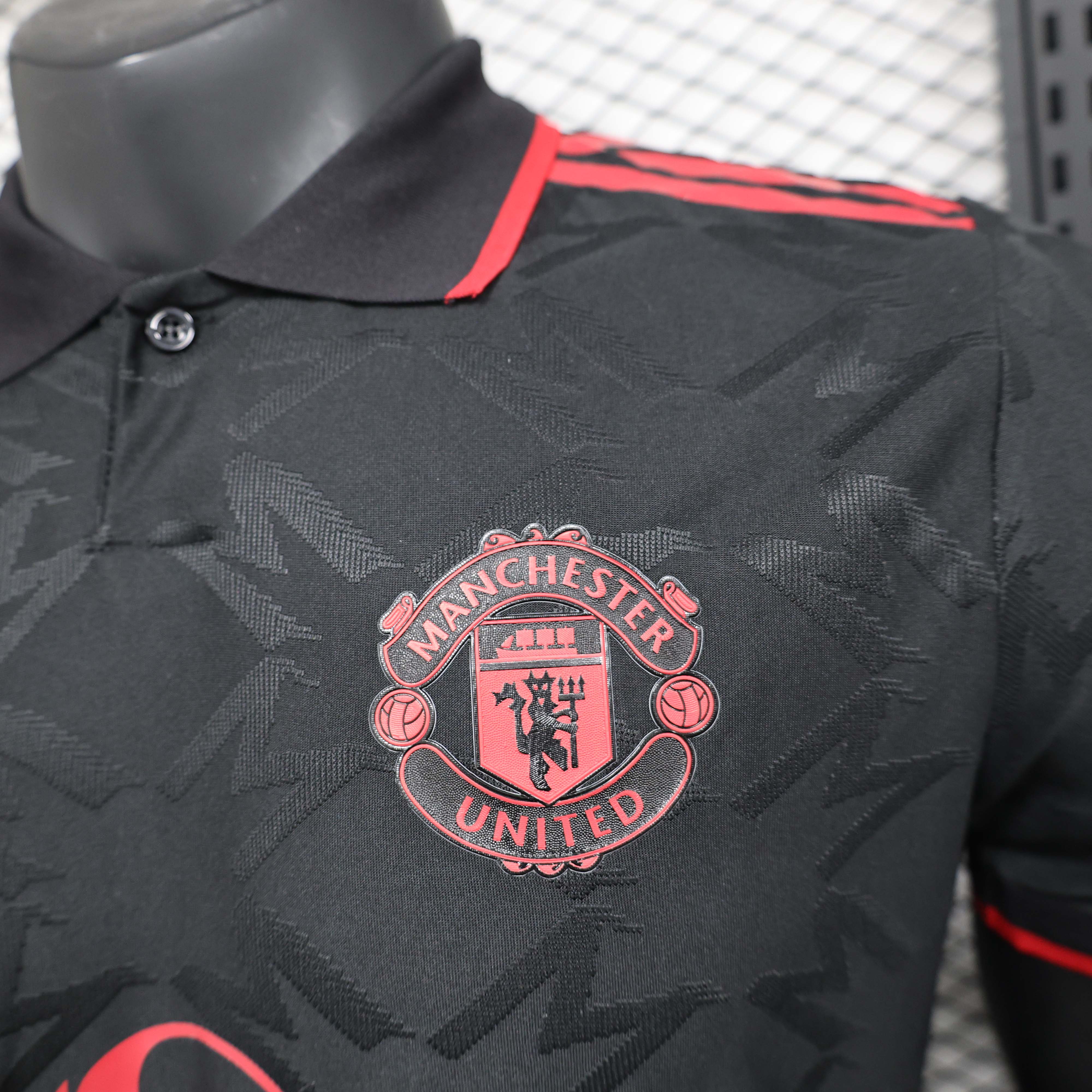 2024/2025 Player Version Manchester United Special Edition black Football Shirt 1:1 Thai Quality:football jersey mysite: unitedjerseyfootball 邓江浪:football