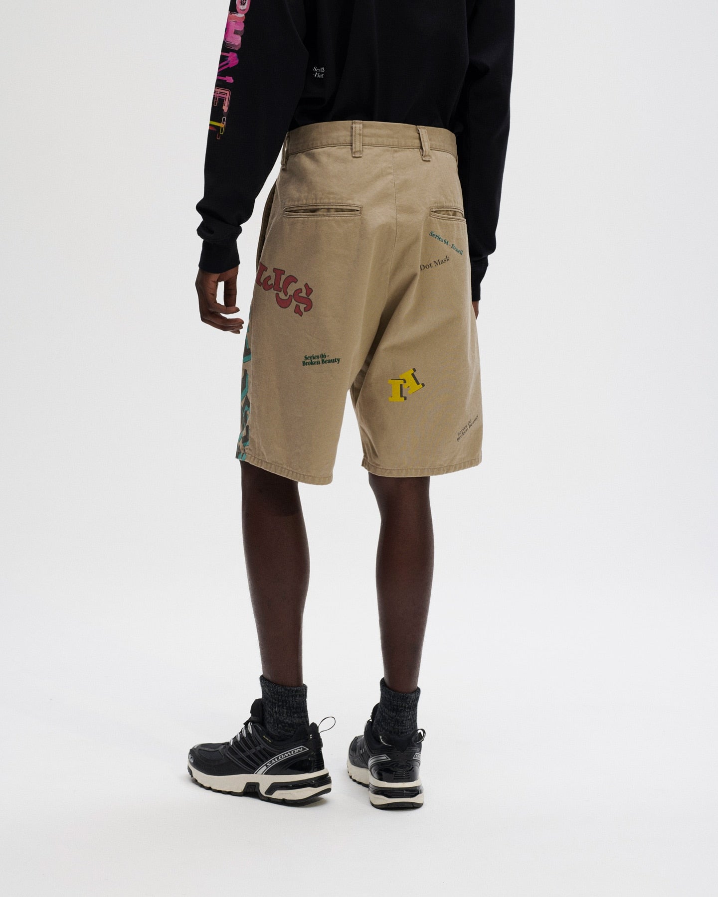 SOPHNET. 25S/S SIMON TAYLOR: LOGO CHINO SHORTS  SOPH-250076 