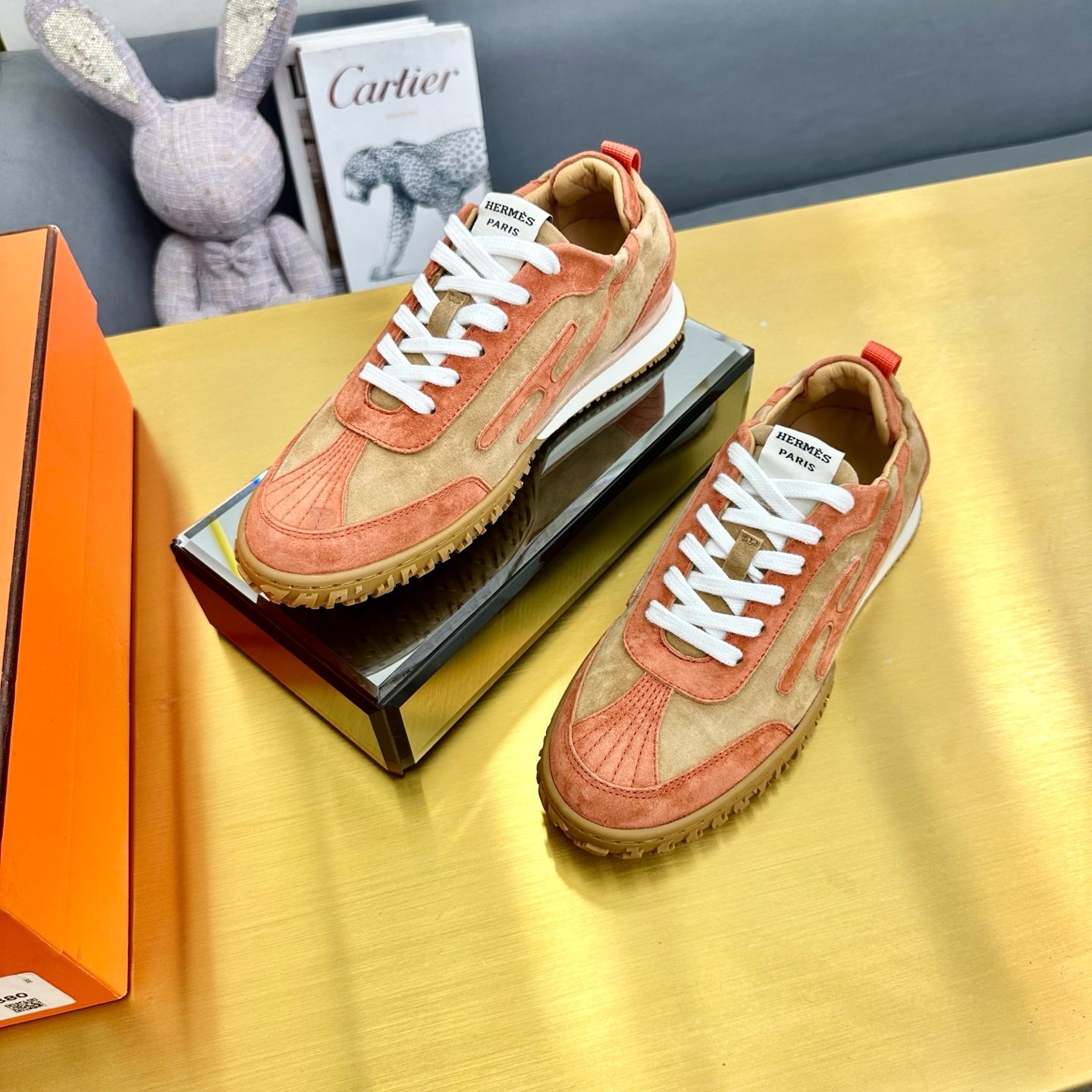 JET SNEAKER IN HONEY MIX TIGER ORANGE、mysite、Cacoeks