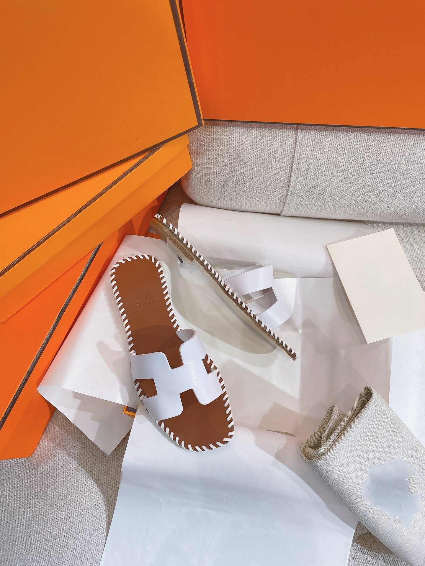 0RAN SANDAL Braided Calfskin WHITE、mysite、Cacoeks