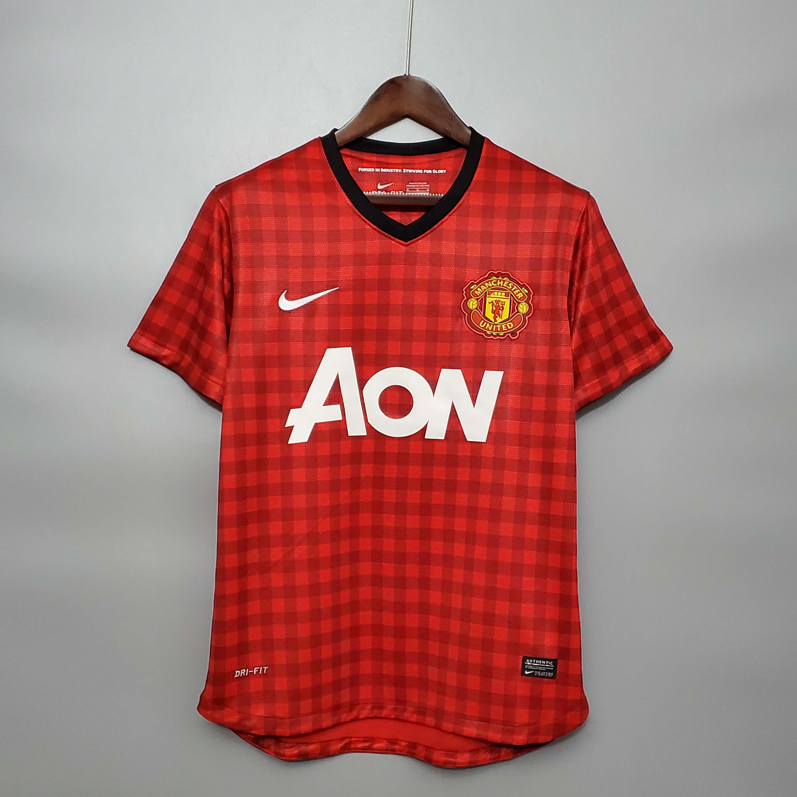 2012/2013 Retro Manchester United Home Football Shirt 1:1 Thai Quality:football jersey mysite: unitedjerseyfootball 邓江浪:football
