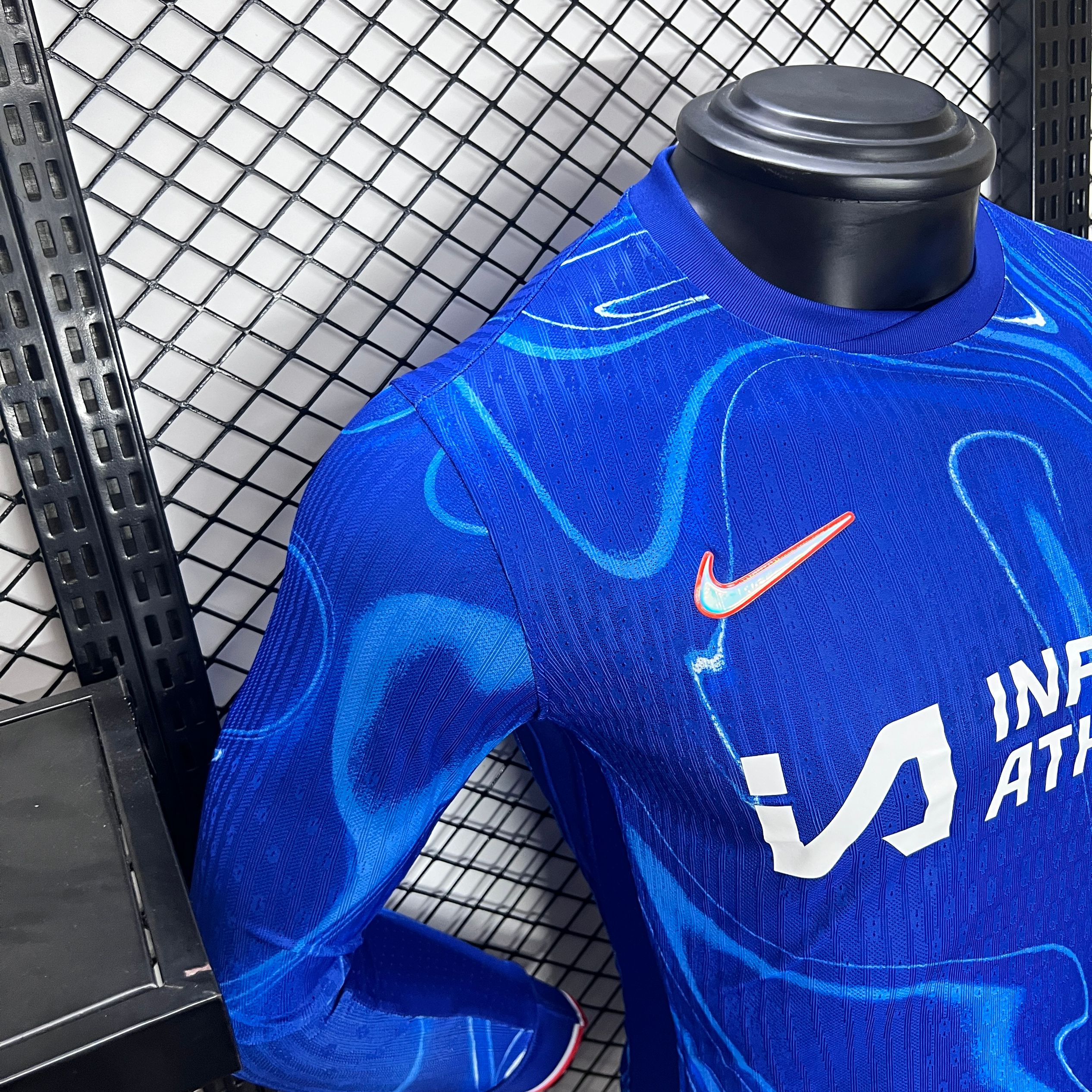 JerseysGala.com | C.H.E.L.S.E.A 24-25 Home Long Sleeve Jersey - Player Version -Customize Name, Number and Patch | Worldwide Shipping