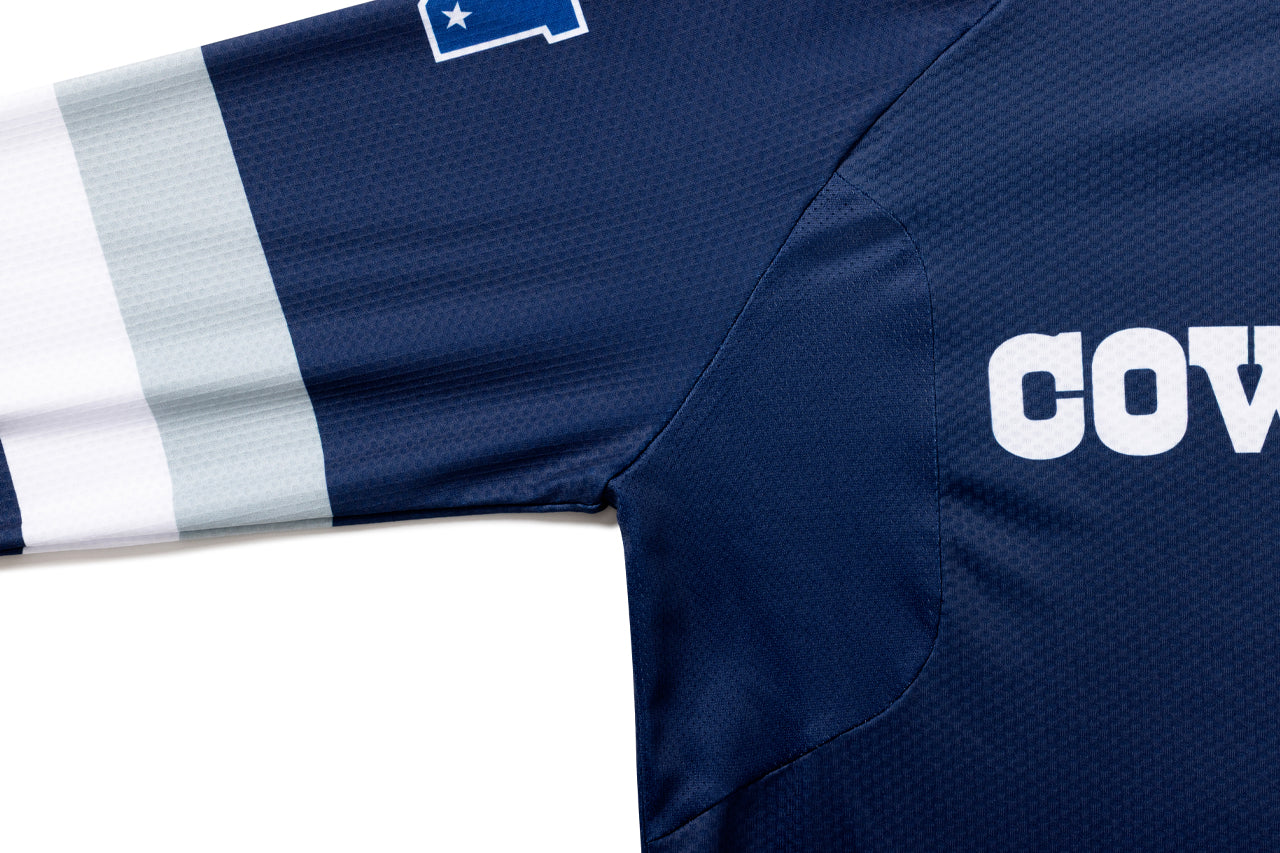 #NFLJ-DAL – NFL Collection | Long Sleeve MTB Jersey – Dallas Cowboys (Size Small, Like-New – Used for Photos)、mySite、bearsvspackers