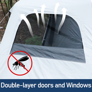 Double-layer doors and Windows