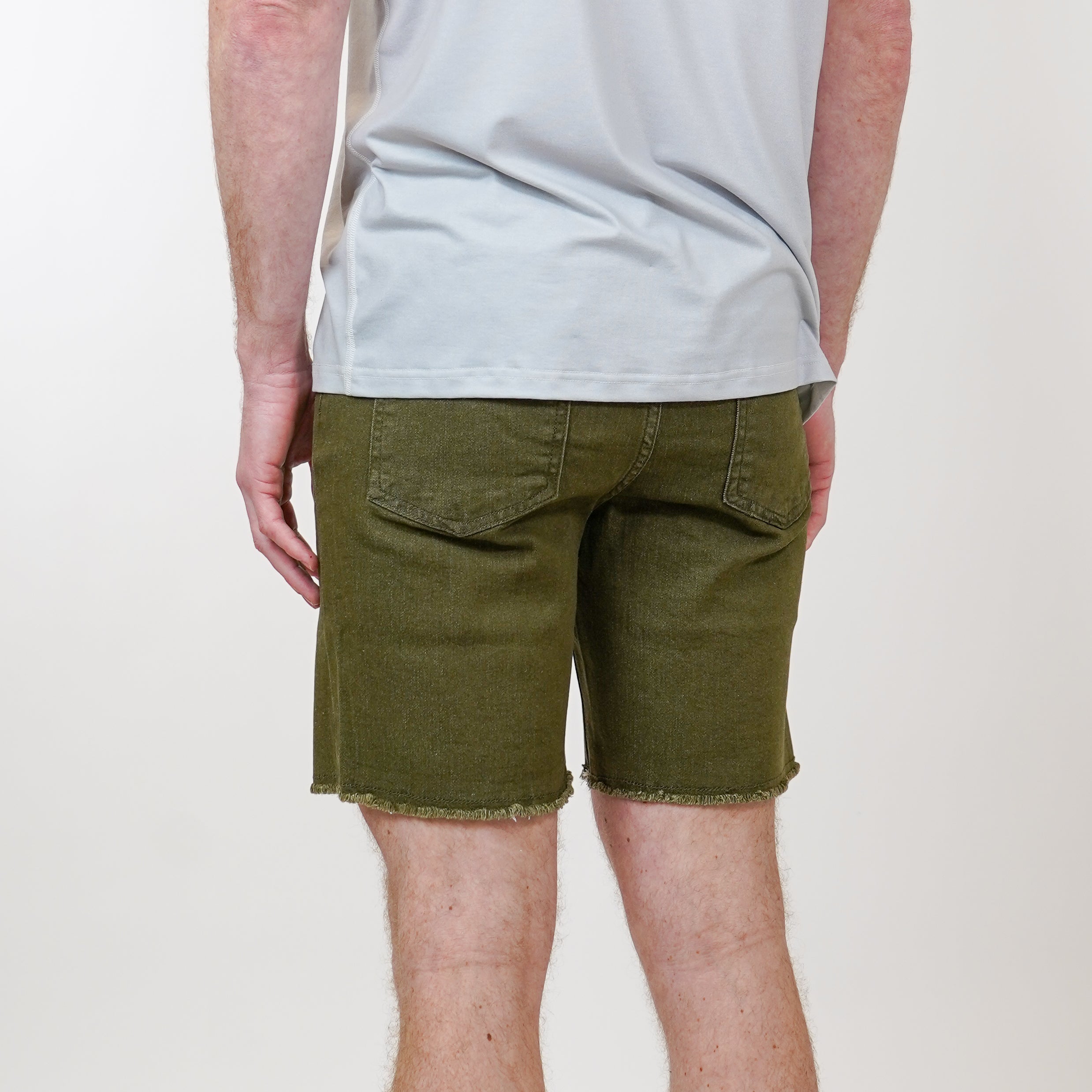 Stretch Jorts - Army Olive by Handup Gloves、mySite、bearsvspackers