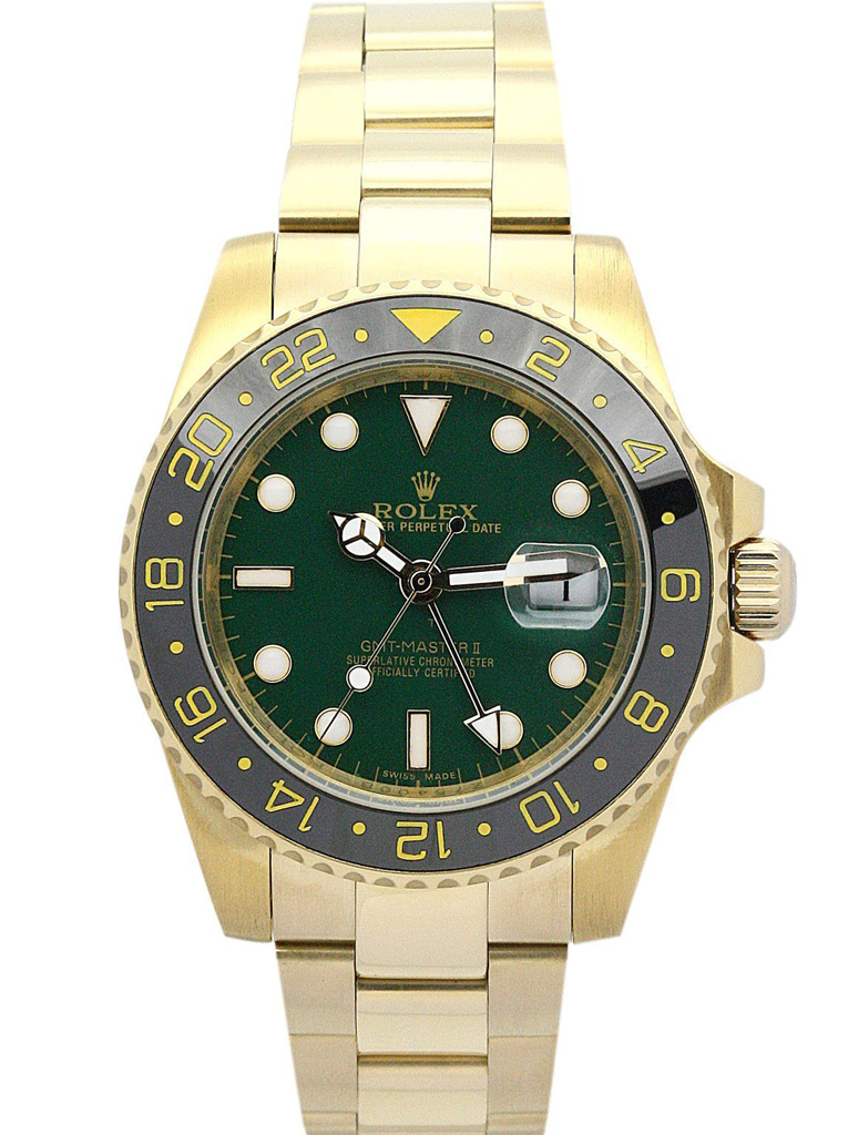 Replica Rolex GMT-Master II 40mm Green Dial 116718LN-fasswatch