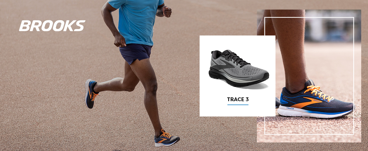 brooks men's trace 3 running shoe