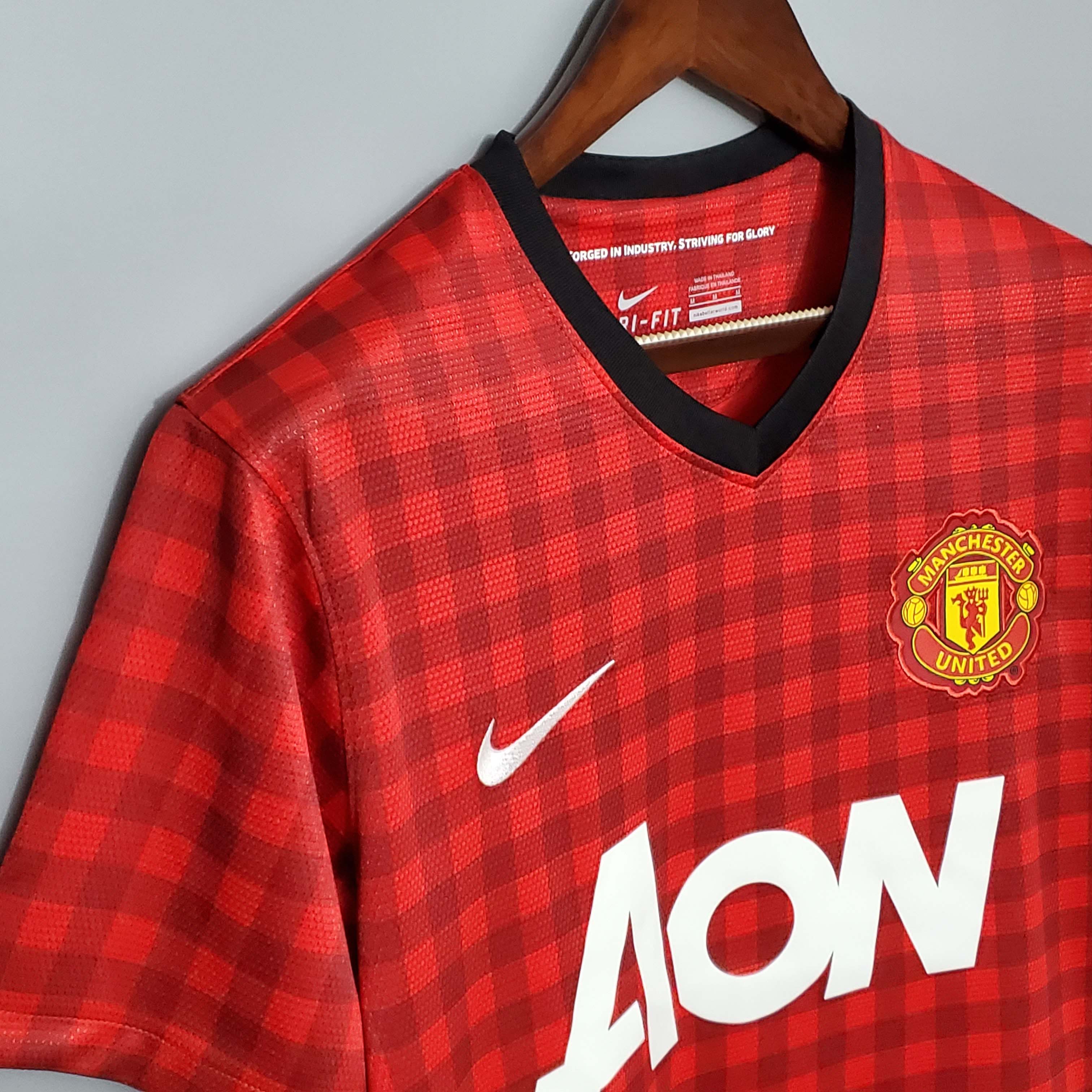 2012/2013 Retro Manchester United Home Football Shirt 1:1 Thai Quality:football jersey mysite: unitedjerseyfootball 邓江浪:football