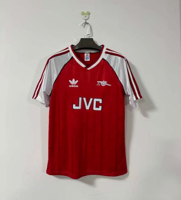 1989/1990 Retro Arsenal Home Football Shirt 1:1 Thai Quality:football jersey mysite: unitedjerseyfootball 邓江浪:football
