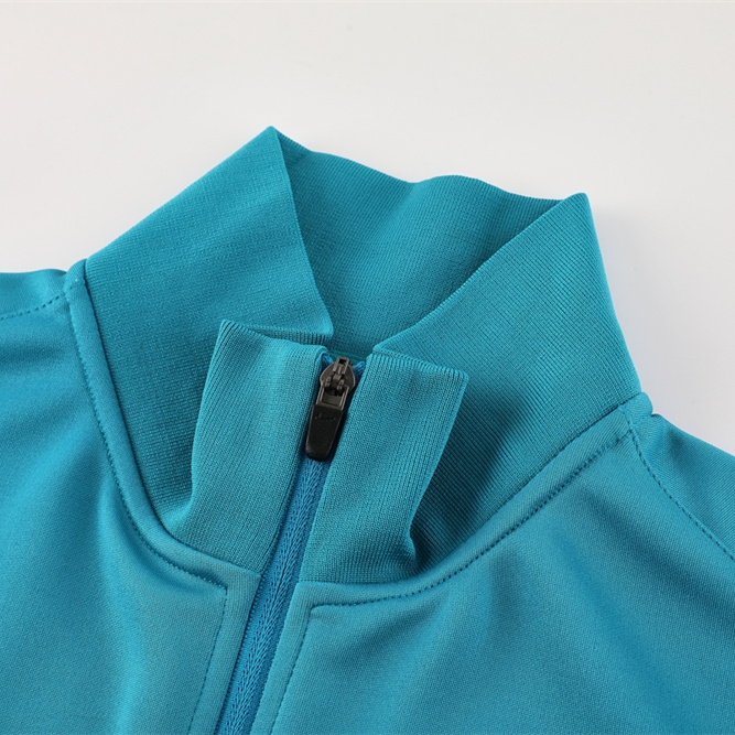 Higojerseys-Atletico Madrid 24-25 Jacket Training Tracksuit - Lake Blue