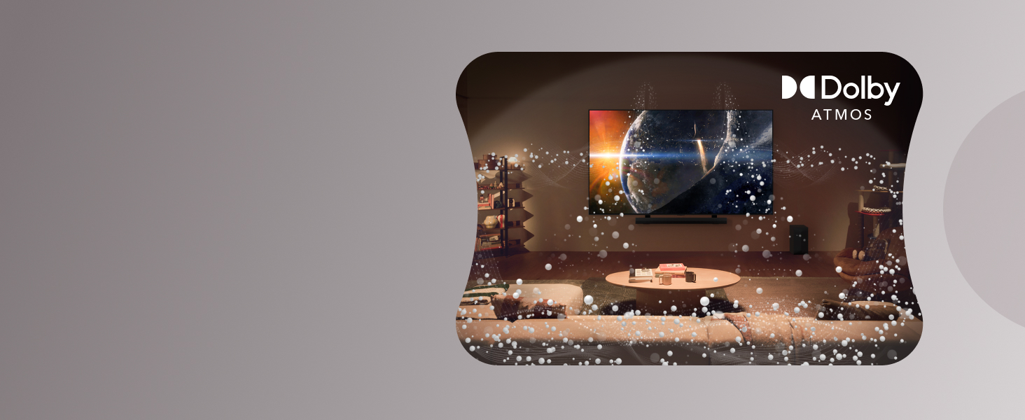  Dolby Atmos for the ultimate home theater experience