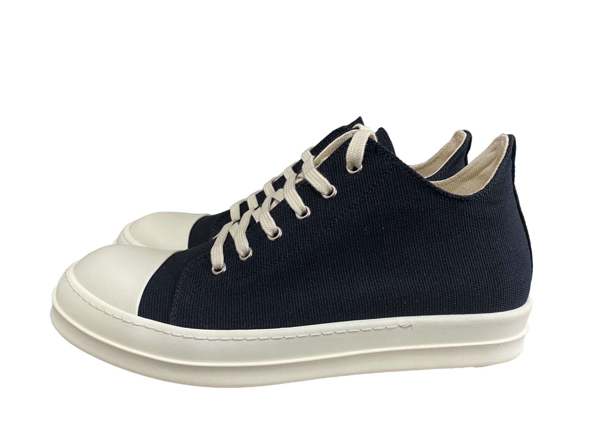 Rick Owens Drkshdw Black Canvas Low Black、mysite、Cacoeks