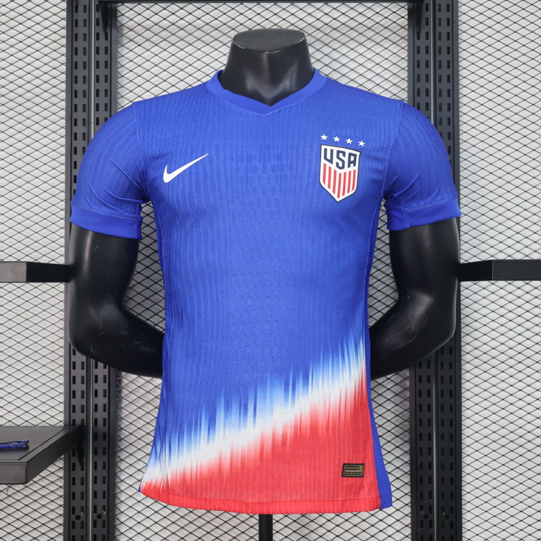 SIUjerseys-United States USA 2024 Away Stadium Jersey - Player Version