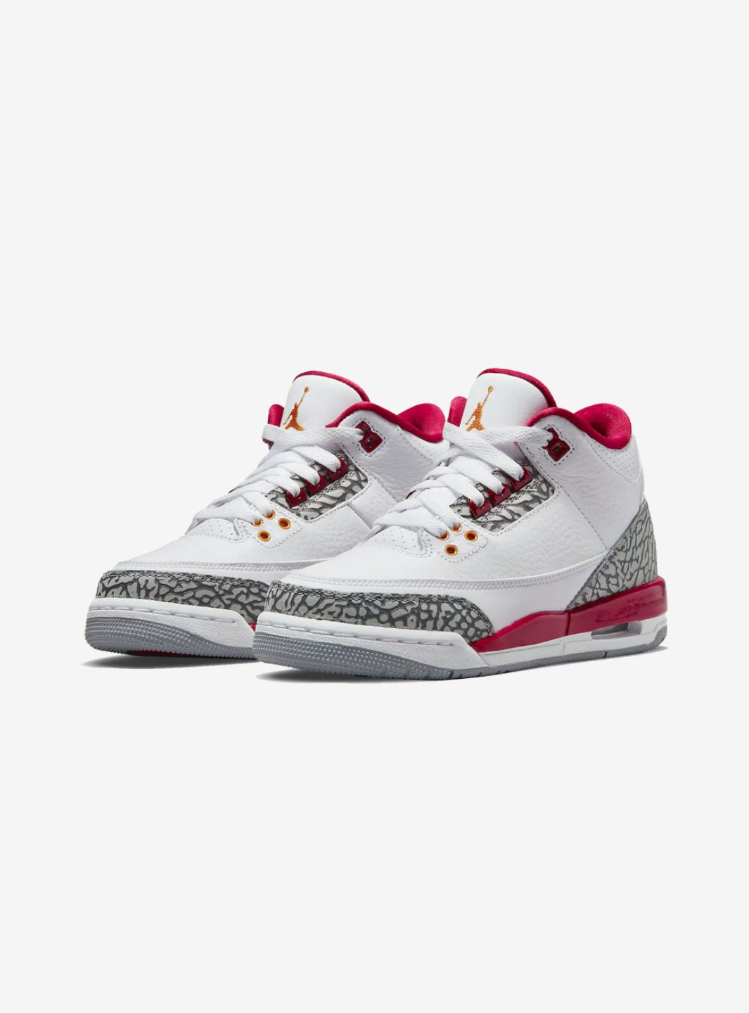 Air Jordan 3 Retro Cardinal Red、JORDAN、Cacoeks