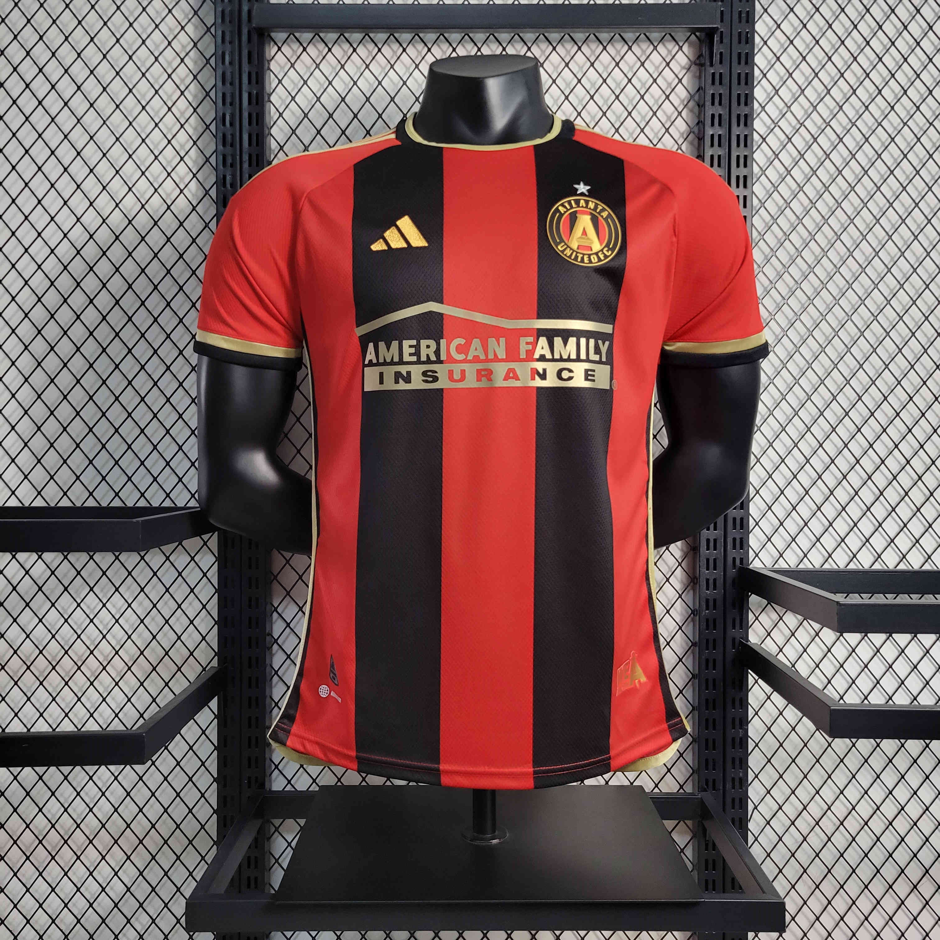 Higojerseys-Atlanta United 23-24 Home Stadium Jersey - Player Version
