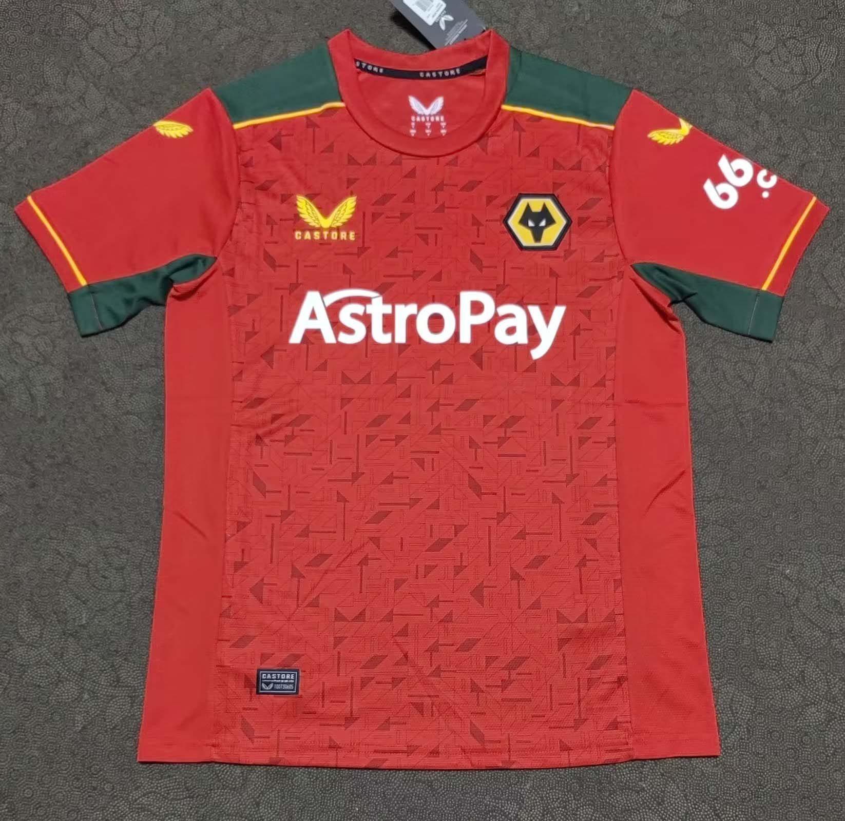 2023/2024 Wolverhampton Wanderers Away Football Shirt 1:1 Thai Quality:football jersey mysite: unitedjerseyfootball 邓江浪:football
