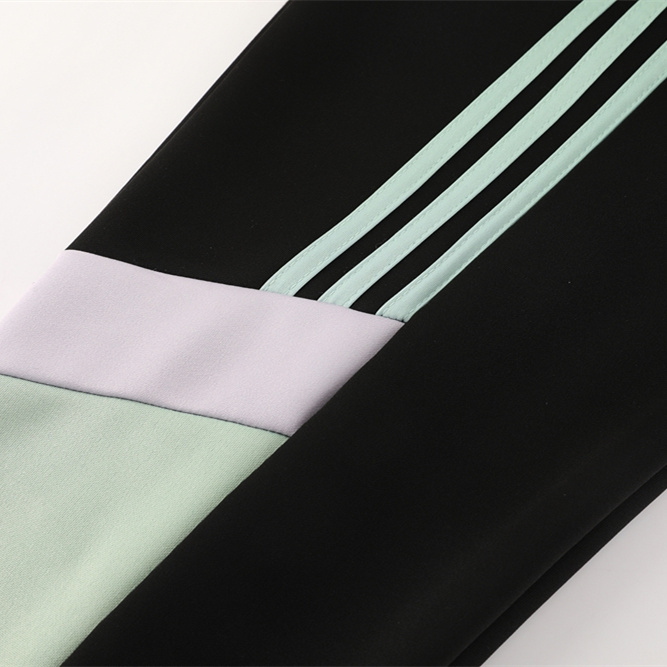 ManixJersey.com | Real Madrid 24-25 Originals LFSTLR Jacket Training Tracksuit - Black and Light Green -Customize Name, Number and Patch | Worldwide Shipping