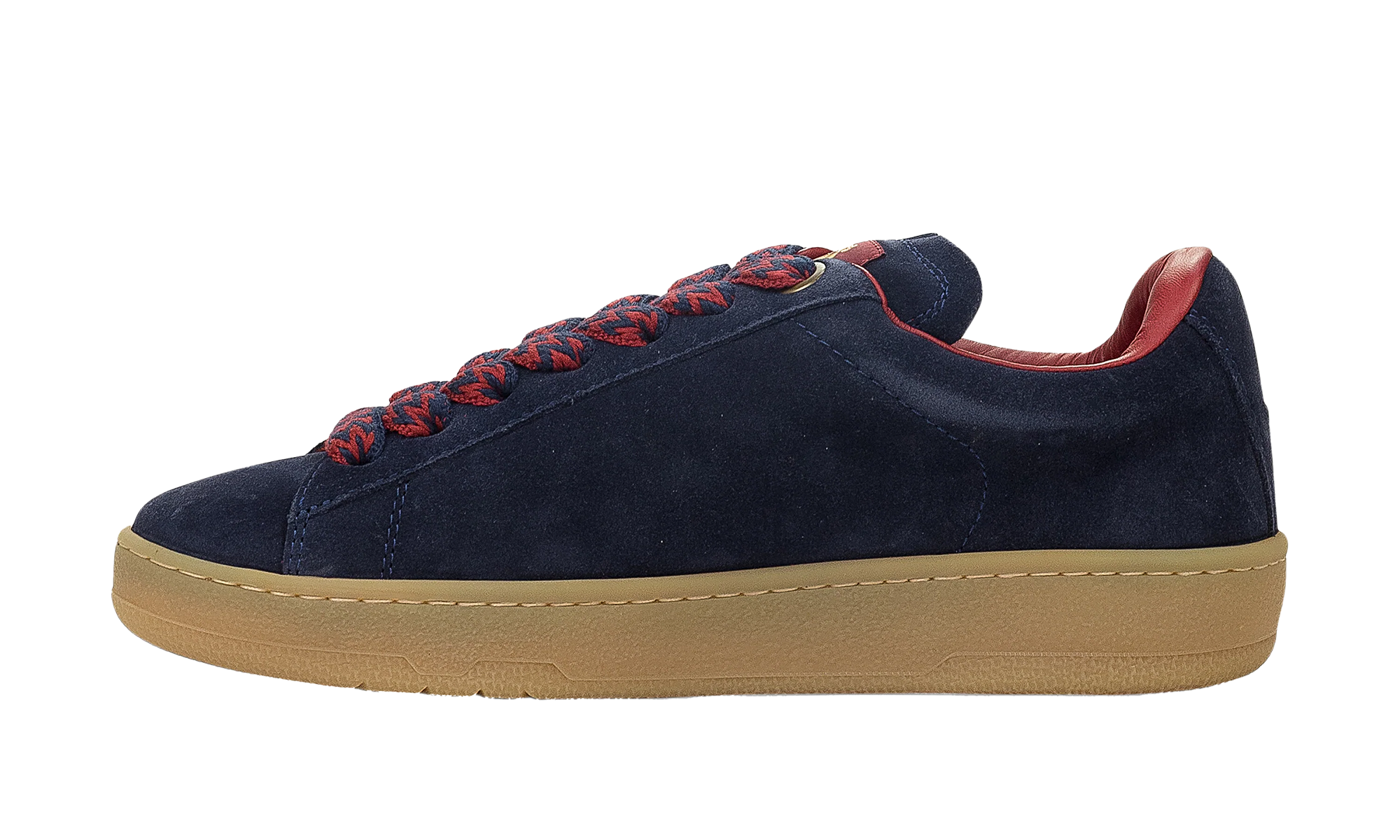 SNEAKERS BASSES CURB LITE "Bleu Marine/Rouge"、mysite、Cacoeks