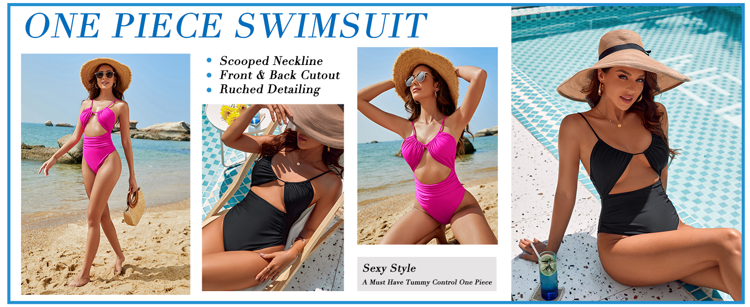 one piece swimsuit