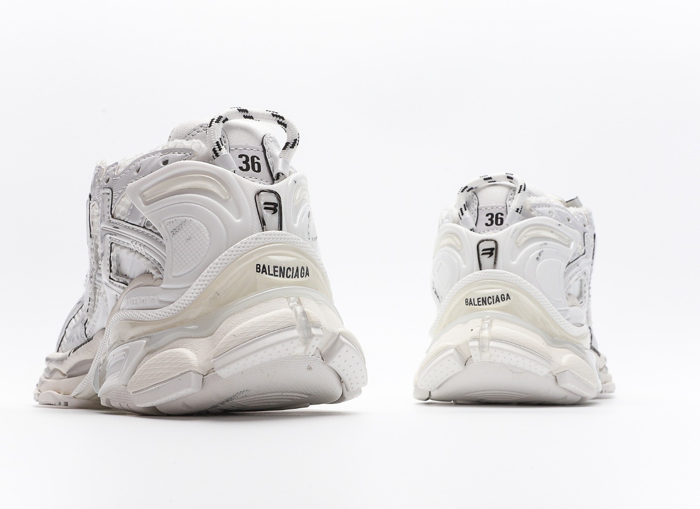 Balenciaga Runner Trainer In White、mysite、Cacoeks
