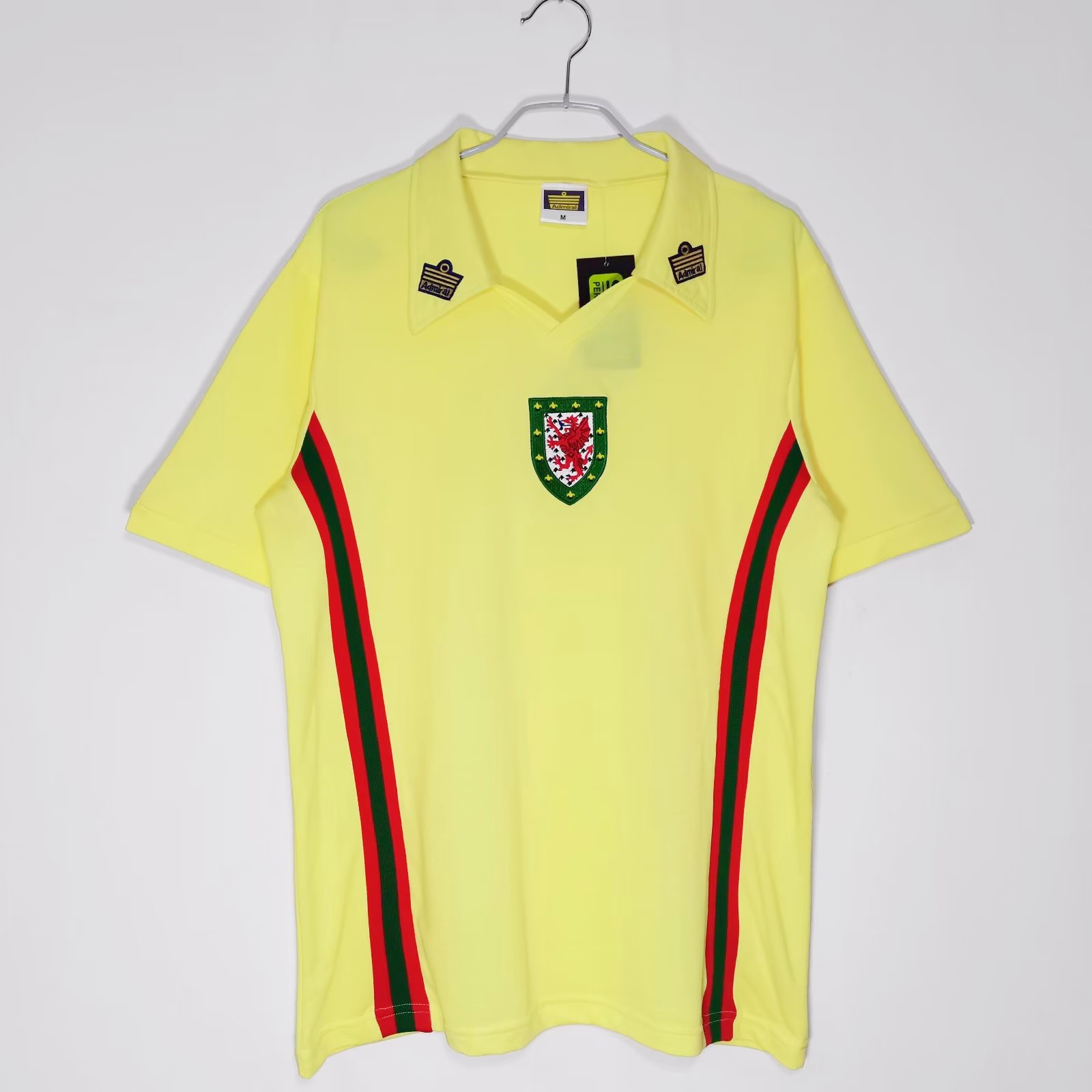 SIUjerseys-Retro Wales 1976 Away Stadium Jersey
