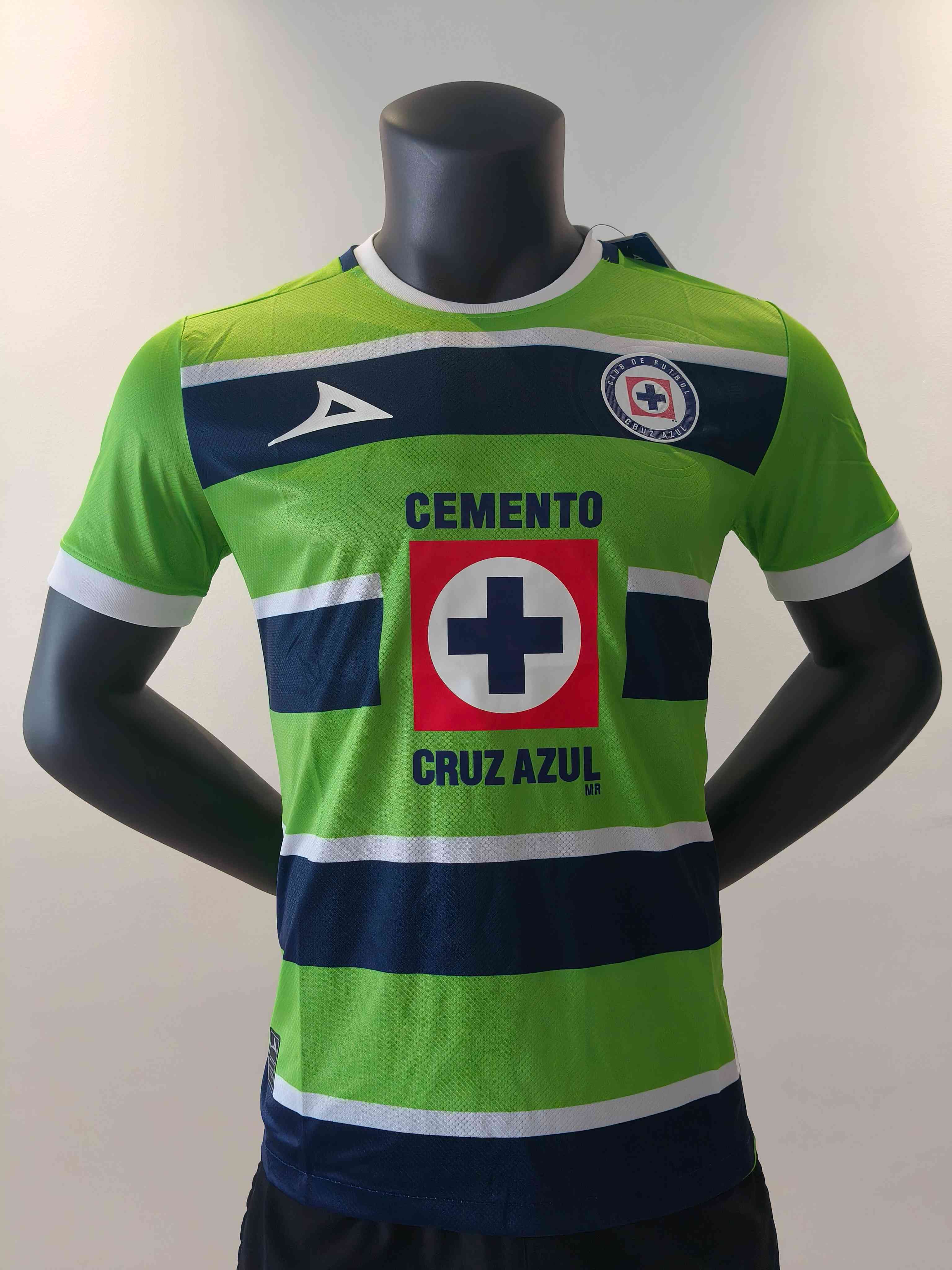 24/25 Player Version Cruz Azul Blue Goalkeeper Football Shirt-mysite Custom Football Kit- Nextkits