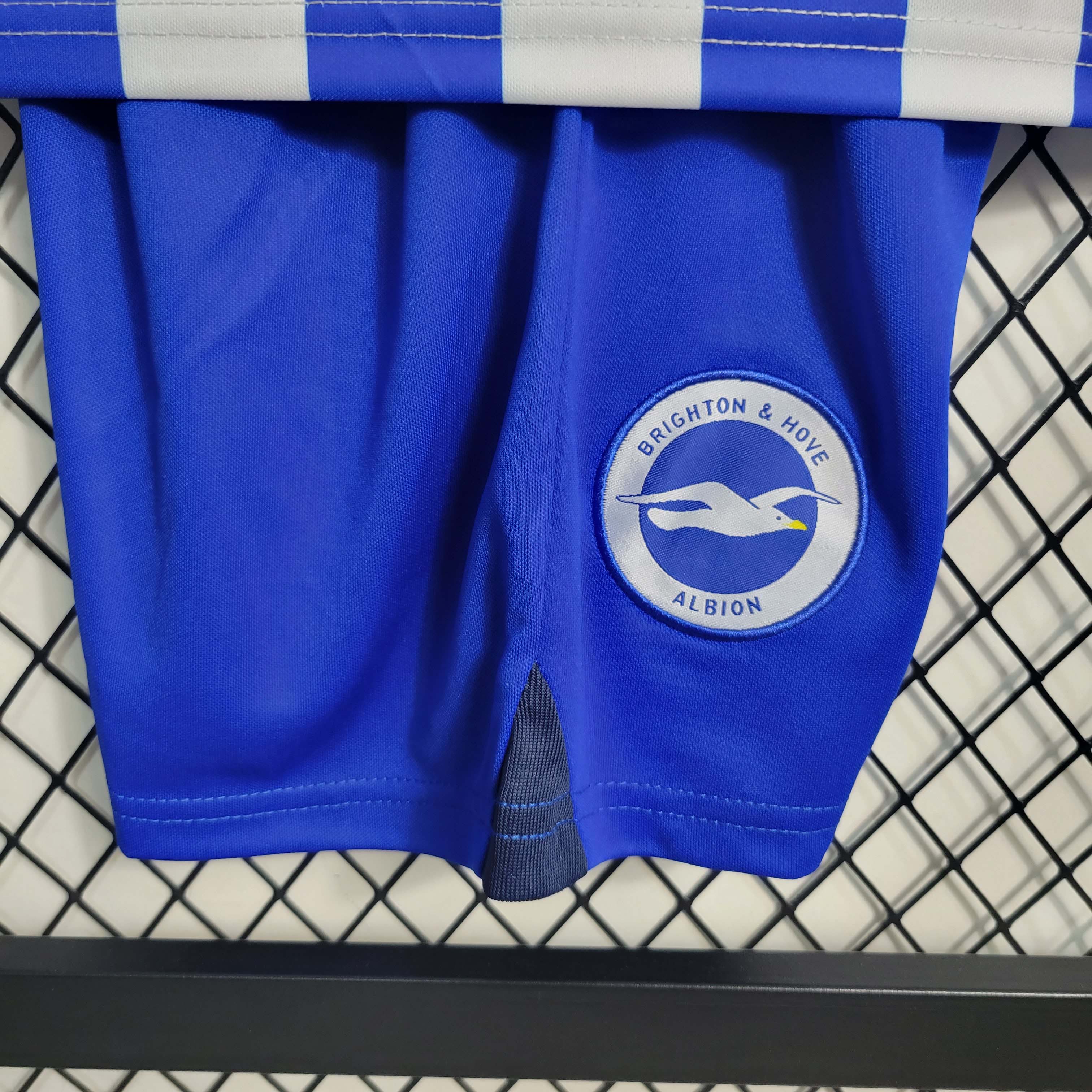 2023/2024 Brighton Home Football Shirt 1:1 Thai Quality Kids Size:football jersey mysite: unitedjerseyfootball 邓江浪:football