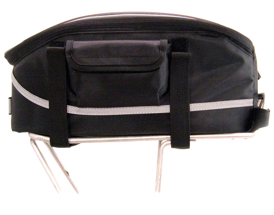 Packs - Banjo Brothers Rack Top Bag: Black、mySite、bearsvspackers