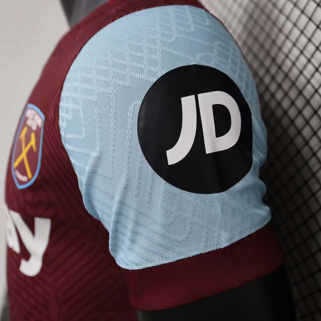 2023/2024 Player Version West Ham United Home Football Shirt 1:1 Thai Quality:football jersey mysite: unitedjerseyfootball 邓江浪:football
