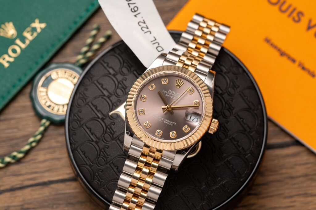 Đồng Hồ Rolex Nữ Bọc Vàng Datejust 278273 Replica 11 31mm