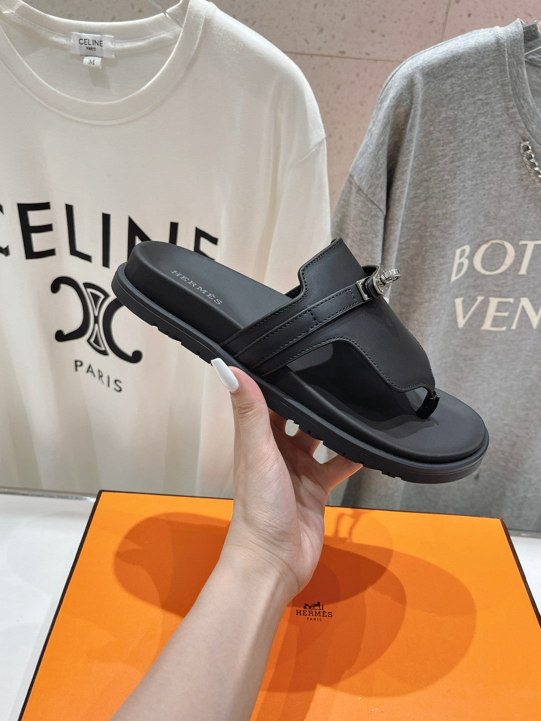 EMPIRE SANDAL BLACK CALFSKIN、mysite、Cacoeks