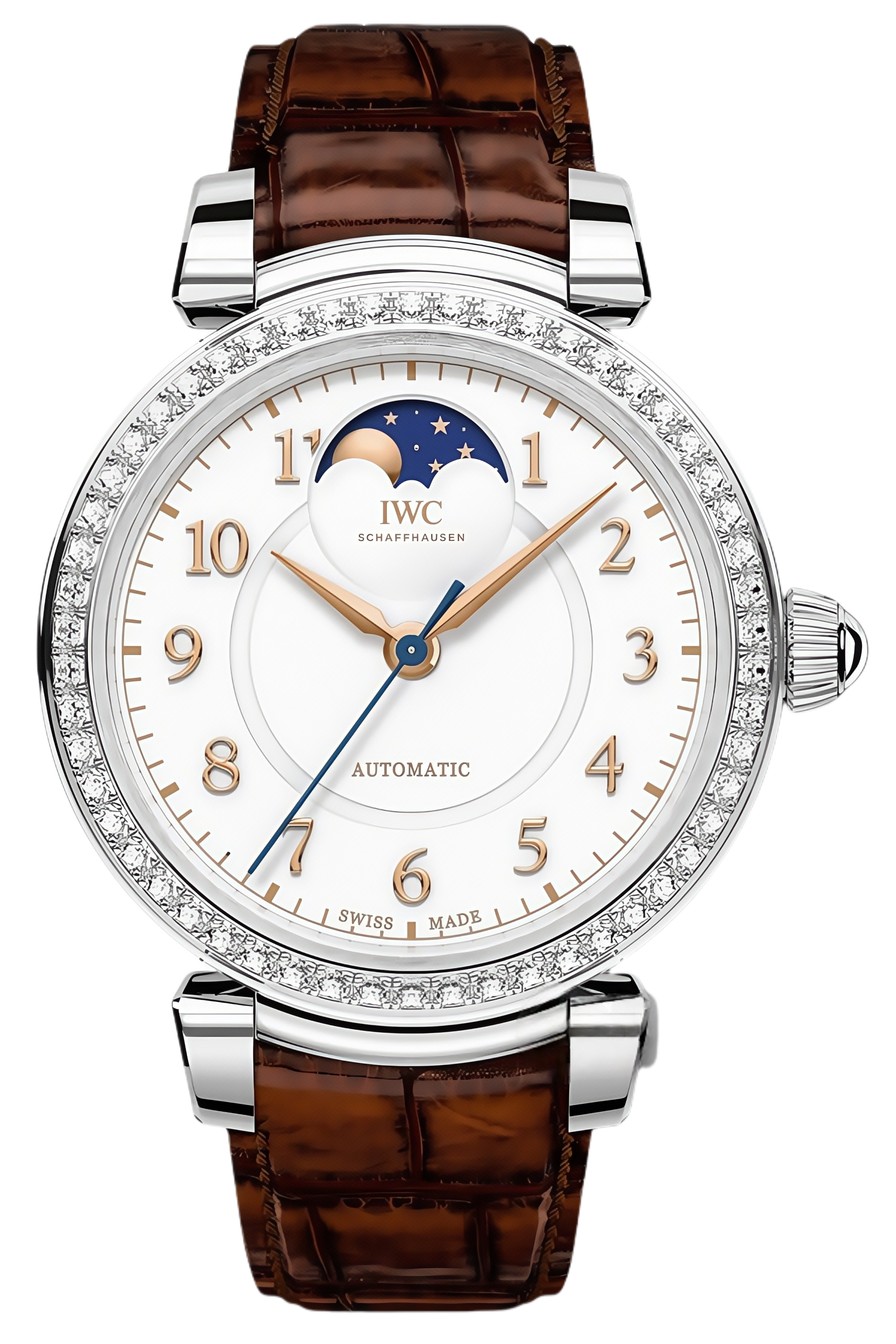 IWC Da Vinci Ref. IW459307 Super Clone Watch – Rose Gold Black Dial Automatic Fake Replica