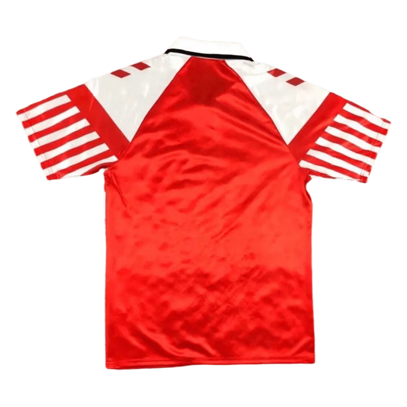 1992 Denmark Home soccer jersey-Retro version: Ajax 24-25 Home Stadium Jersey - Fans Version mysite: Adidas luxuryfootballshirts.com: https://www.luxuryfootballshirts.com/