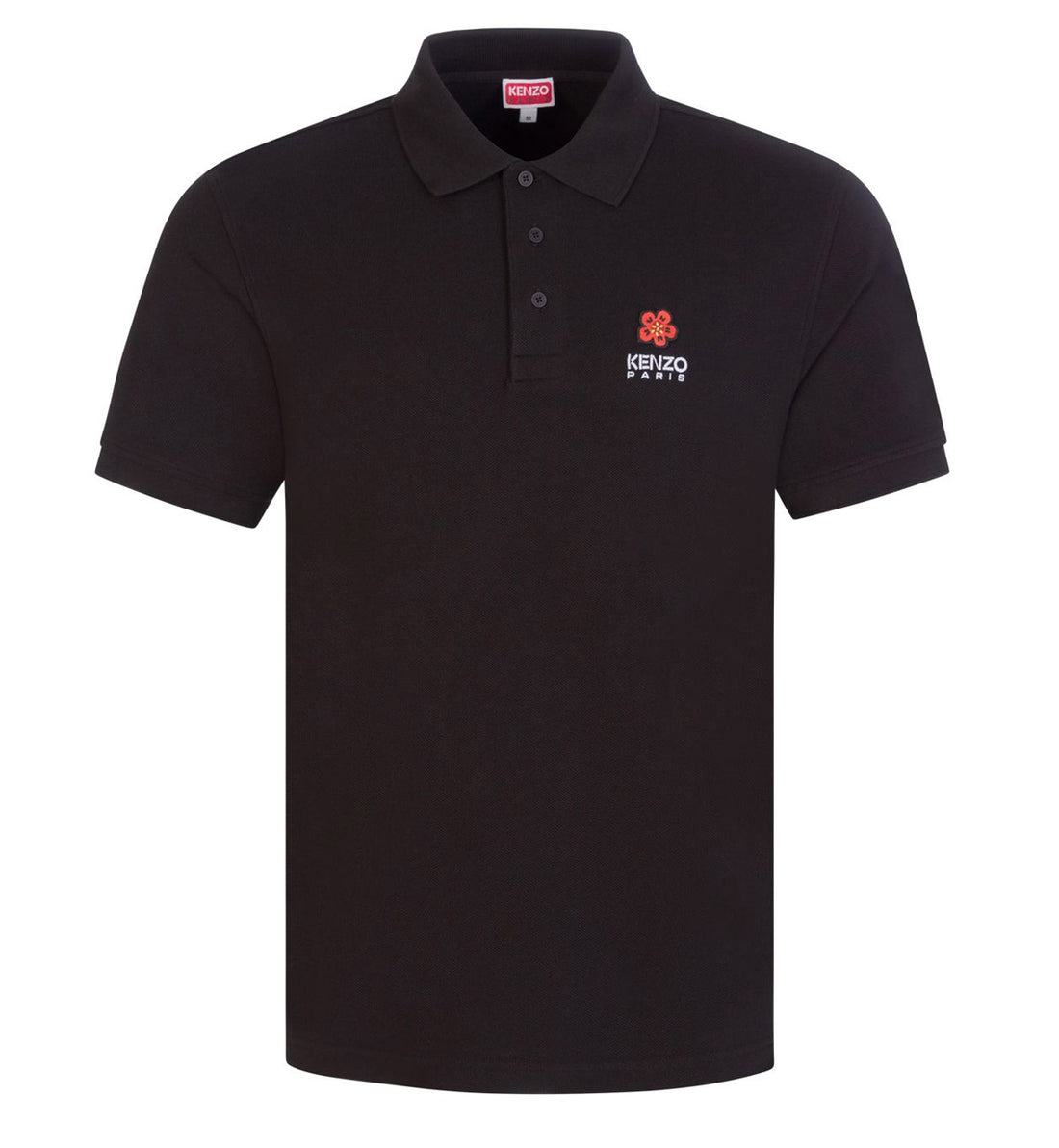 Kenzo Boke Flower Small Logo Polo Shirt Black、mysite、Cacoeks