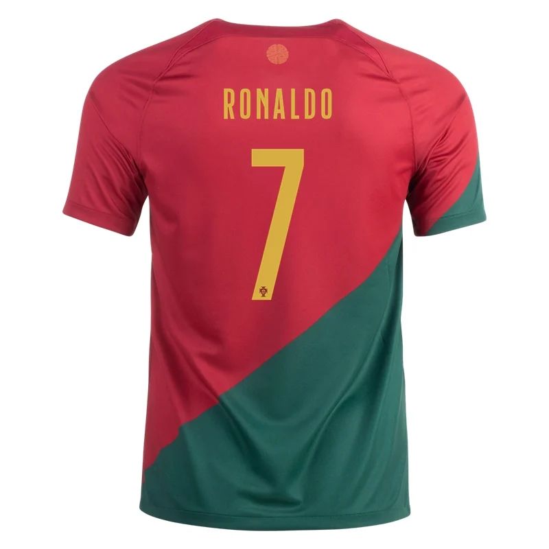 2022 Cristiano Ronaldo #7 Portugal Home Jersey-mysite Custom Football Kit- Nextkits