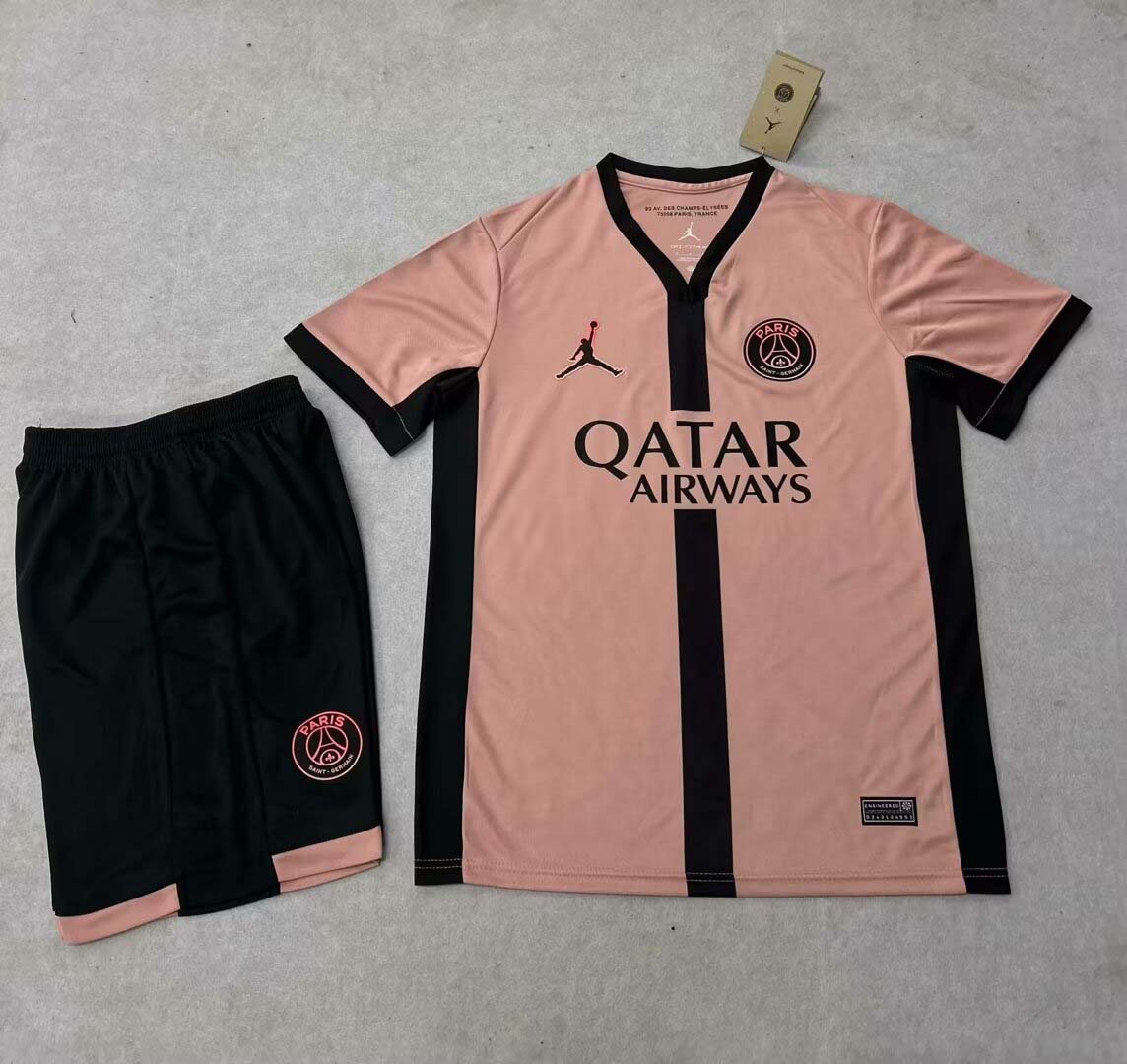 2024/2025 Psg Paris Saint-Germain Third Away Football Shirt 1:1 Thai Quality Kids Size:football jersey mysite: unitedjerseyfootball 邓江浪:football