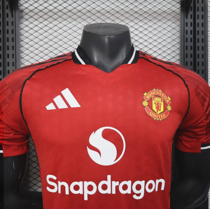 2025/2026 Player Version Manchester United Home Football Shirt 1:1 Thai Quality:football jersey mysite: unitedjerseyfootball 邓江浪:football