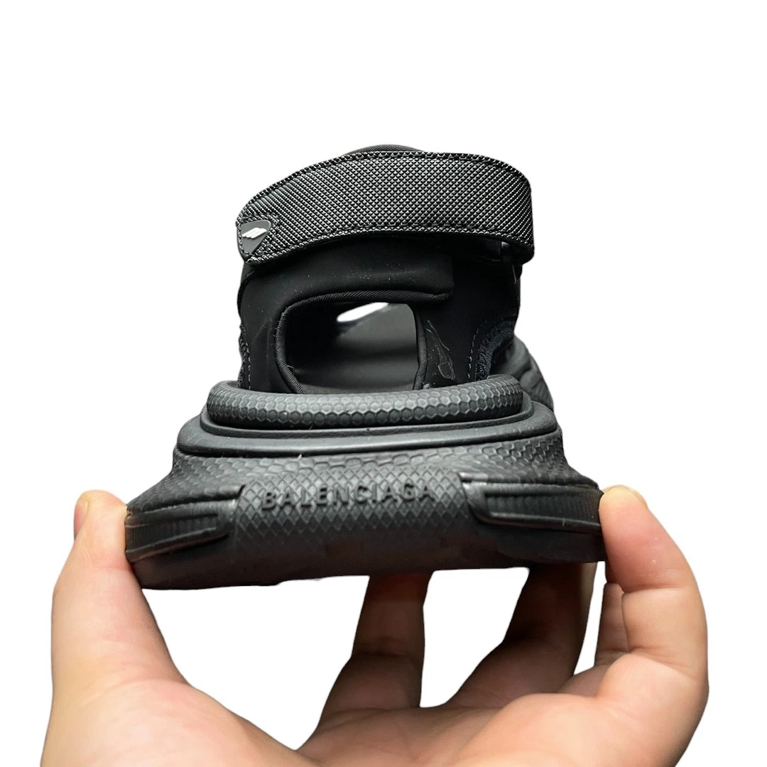 Balenciaga 3XL Sandals in Black、mysite、Cacoeks