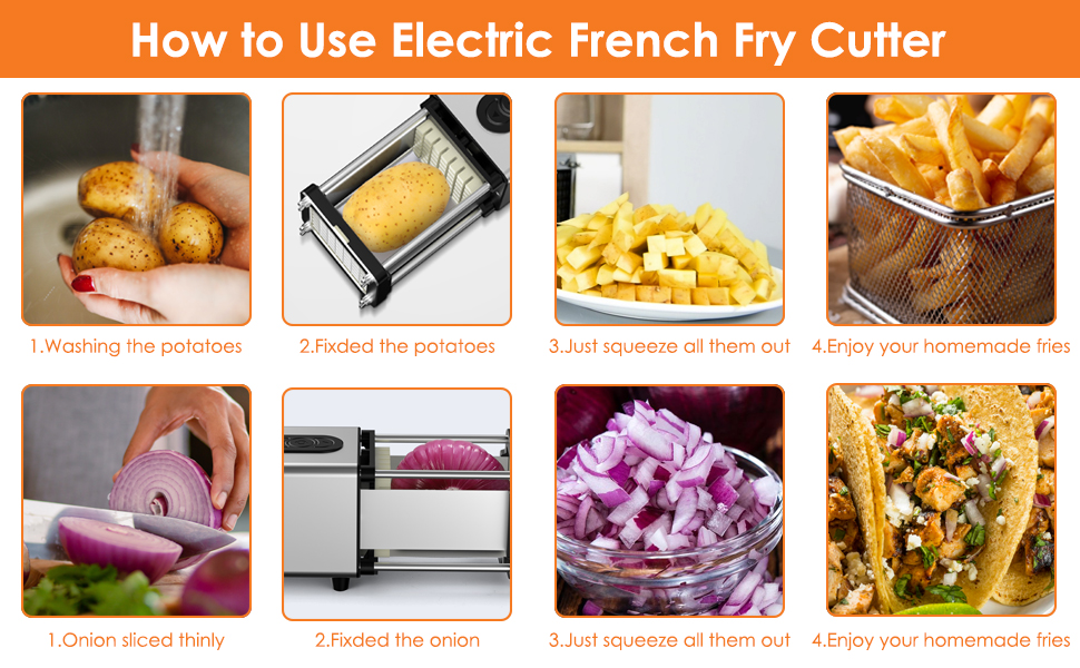 Electric French Fry Cutter