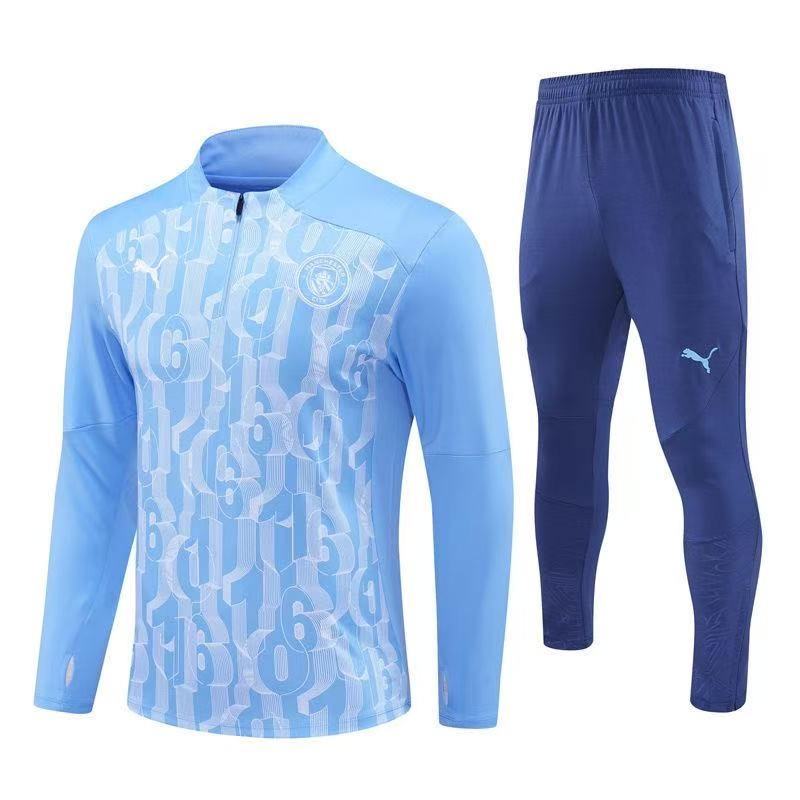 24-25 Manchester City adult long-sleeved half-pull training suit kit: Ajax 24-25 Home Stadium Jersey - Fans Version mysite: Adidas luxuryfootballshirts.com: https://www.luxuryfootballshirts.com/