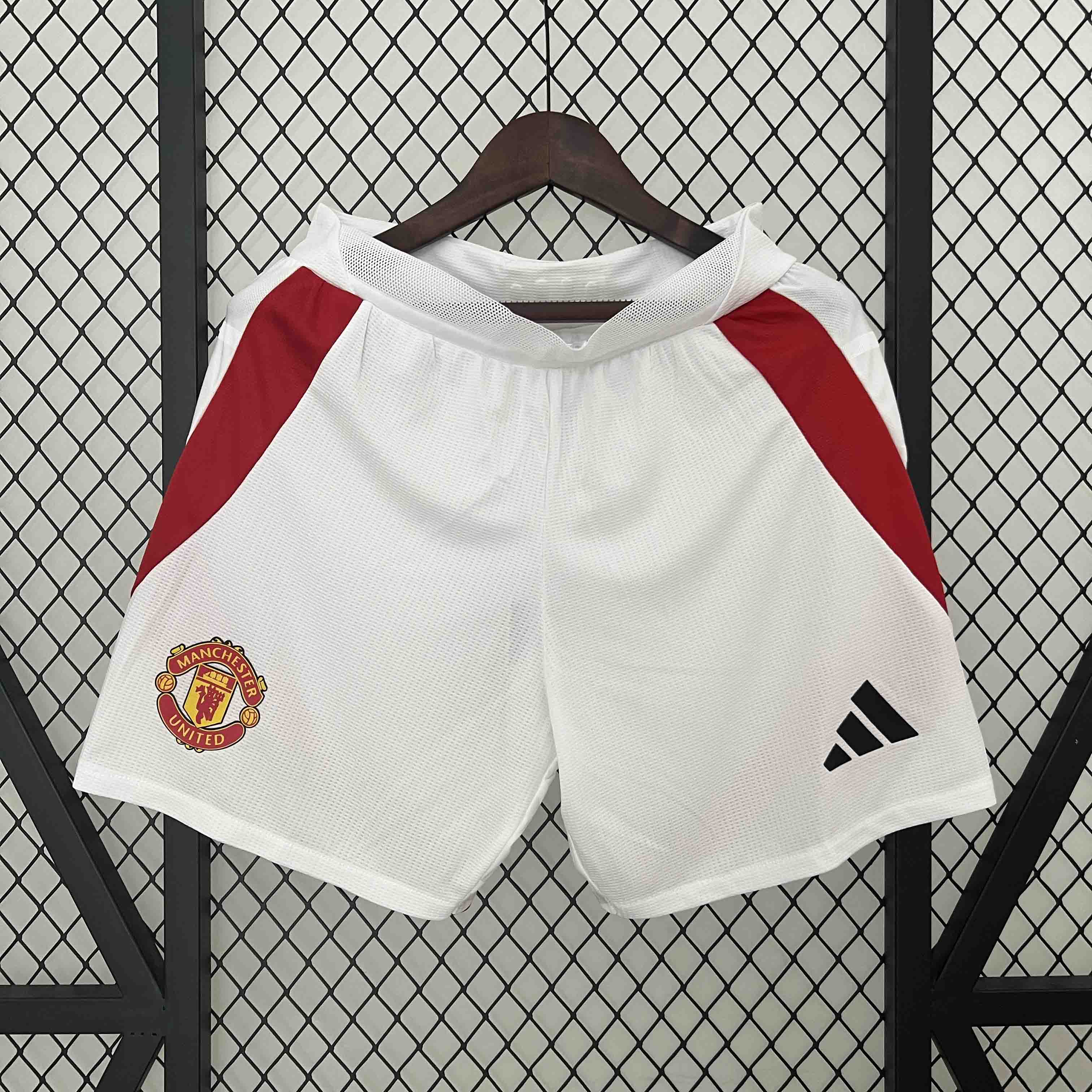 SIUjerseys-Manchester United 2024-25 Home Shorts - Player Version