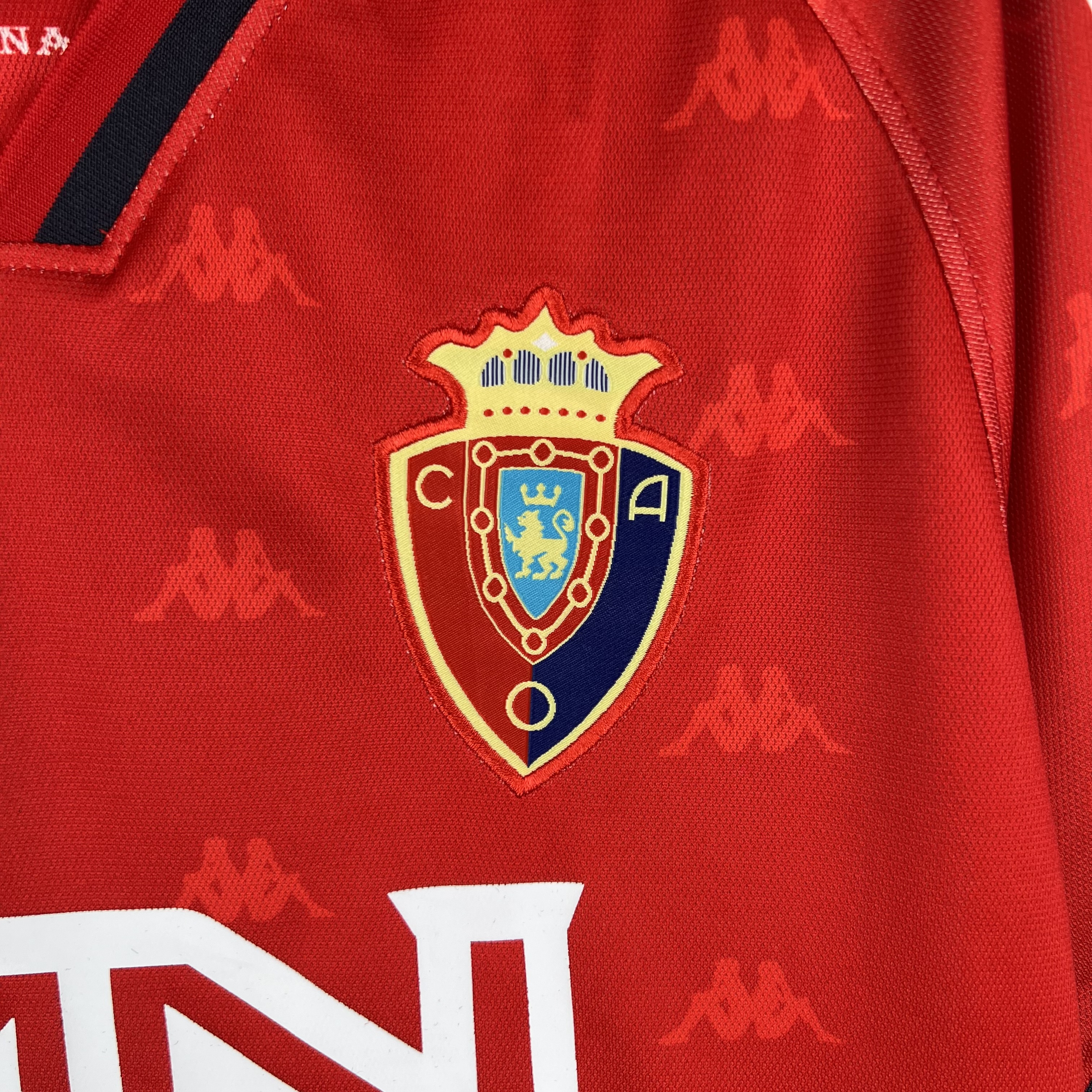 ManixJersey.com | Retro Osasuna 1995-97 Home Stadium Jersey -Customize Name, Number and Patch | Worldwide Shipping