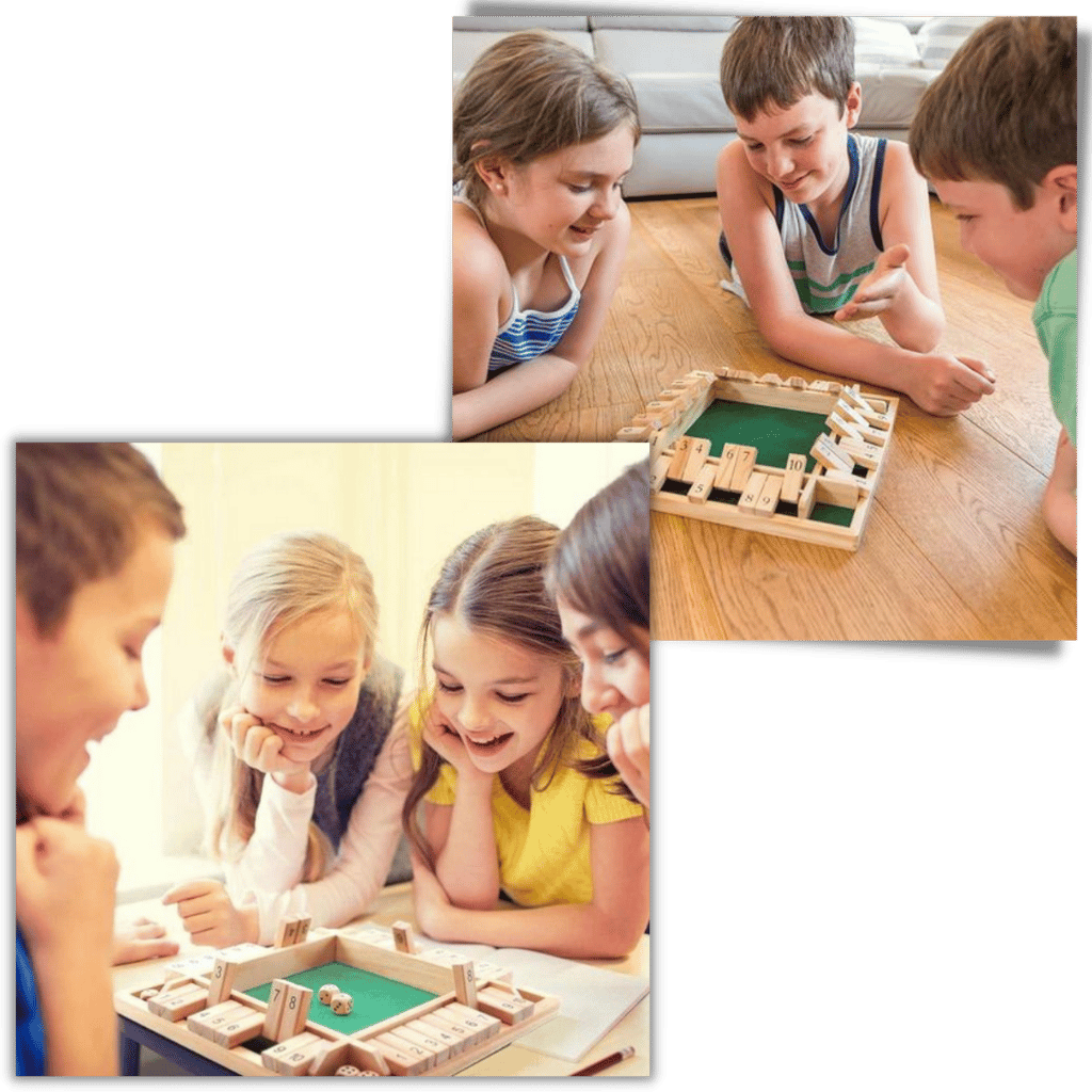 Wooden Dice Game - Simple and Fun - Ozerty