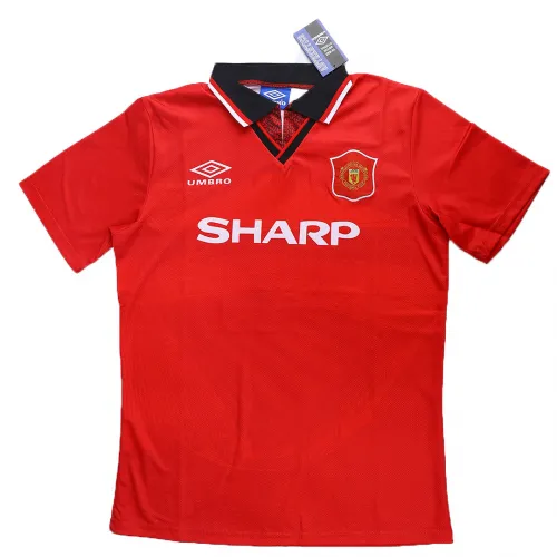 94-96 Manchester United home soccer jersey-Retro version: Ajax 24-25 Home Stadium Jersey - Fans Version mysite: Adidas luxuryfootballshirts.com: https://www.luxuryfootballshirts.com/