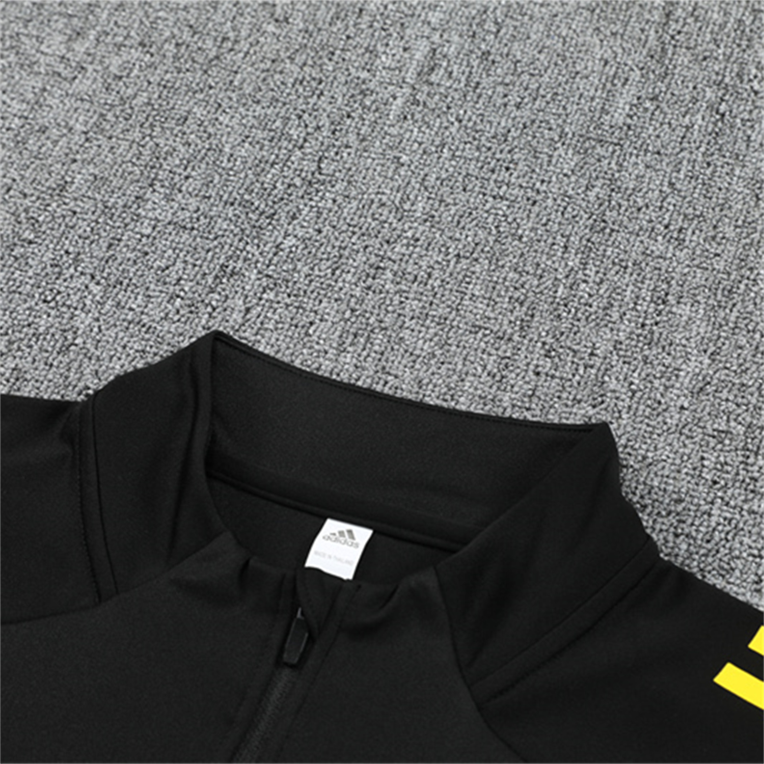 UltraTrikot-Manchester United 25-26 Kid Long Sleeves Training Set - Black Top & Black Pants