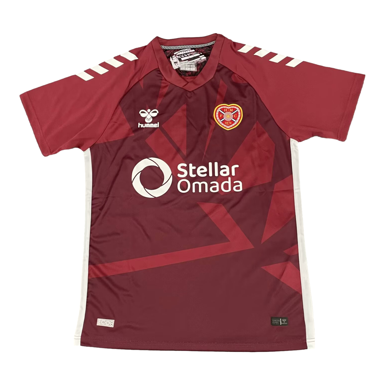 foot-Hearts Heart of Midlothian 25-26 Home Jersey - Fans Version